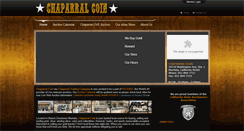 Desktop Screenshot of chaparralcoin.com